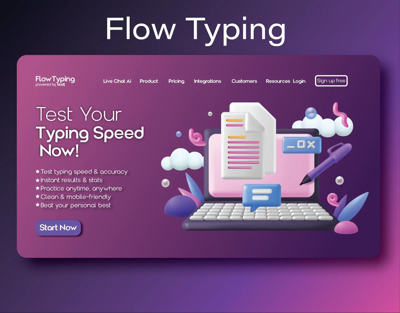Effortless and Speedy Typing
