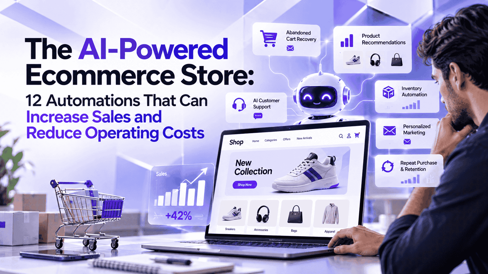 The AI-Powered Ecommerce Store: 12 Automations That Can Increase Sales and Reduce Operating Costs