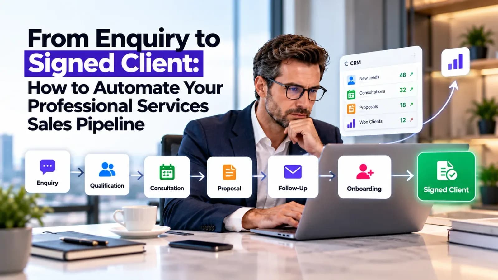 From Enquiry to Signed Client: How to Automate Your Professional Services Sales Pipeline