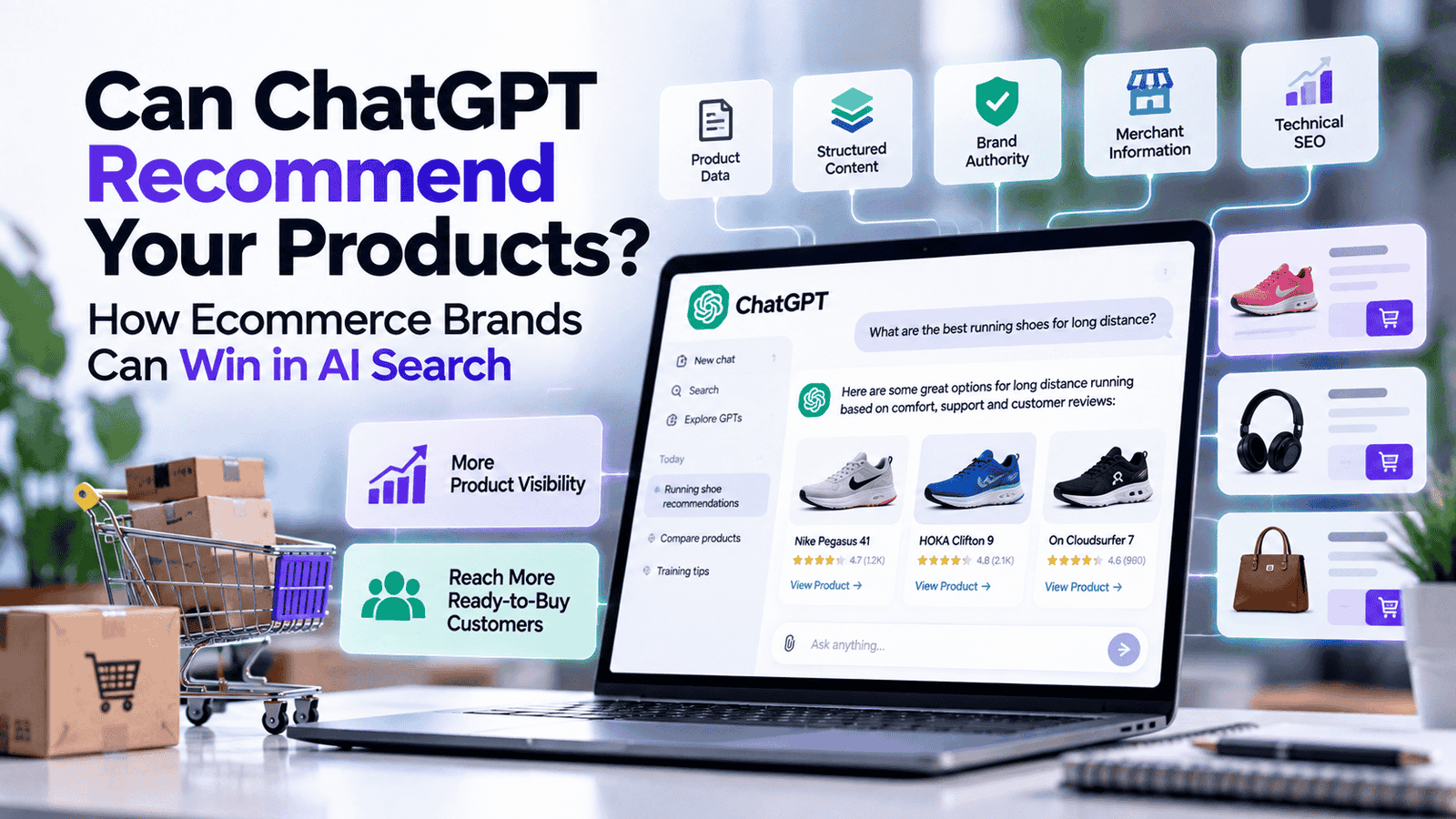 Ecommerce AI search optimization for improving product visibility in ChatGPT and AI-powered search