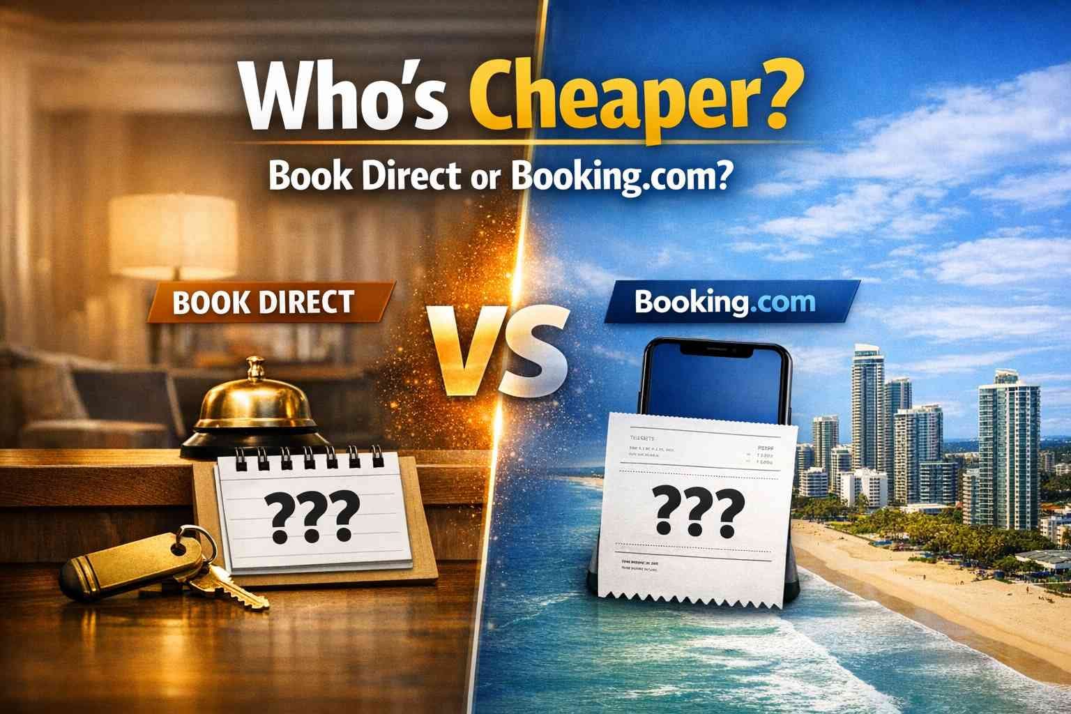 booking.com vs direct bookings: what is really costing your hotel more?